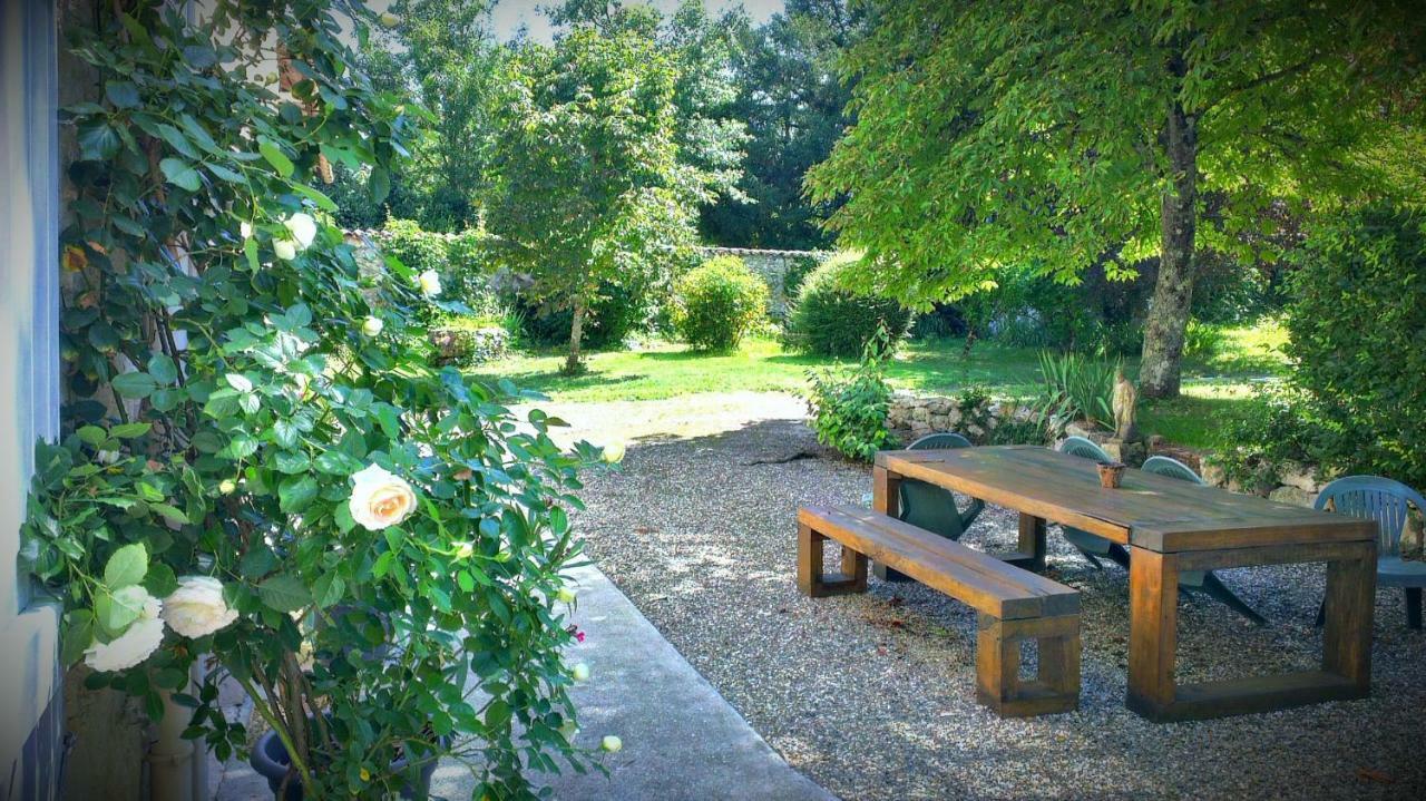 Bed and Breakfast Au Garcin La Romieu Экстерьер фото